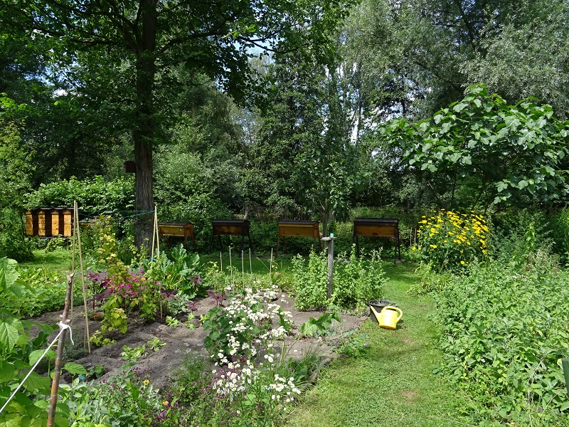 RH zu Besuch im Wuhlegarten