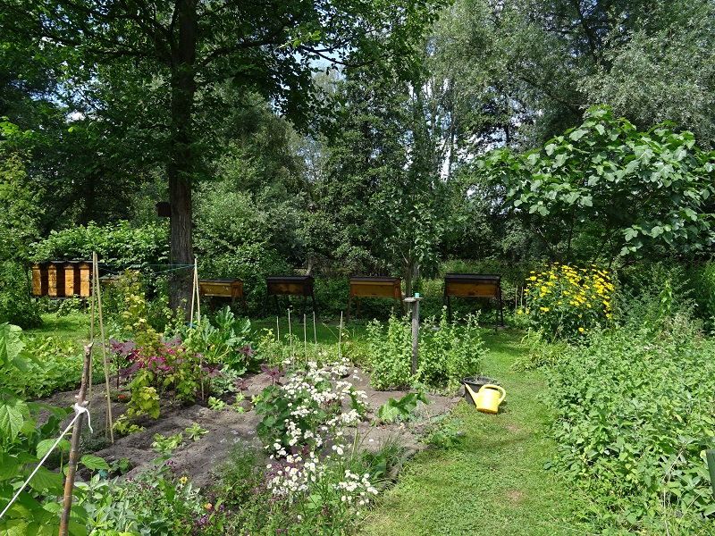 RH zu Besuch im Wuhlegarten