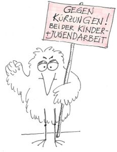 Rabe gegen Kürzungen