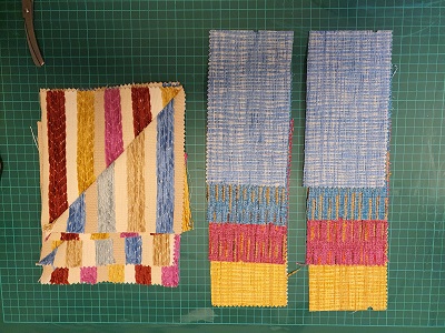 Patchwork-Kissen Nr1 vorbereiten